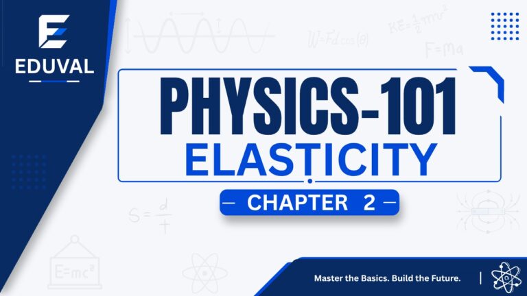 Physics 101 – Chapter 2 | Elasticity