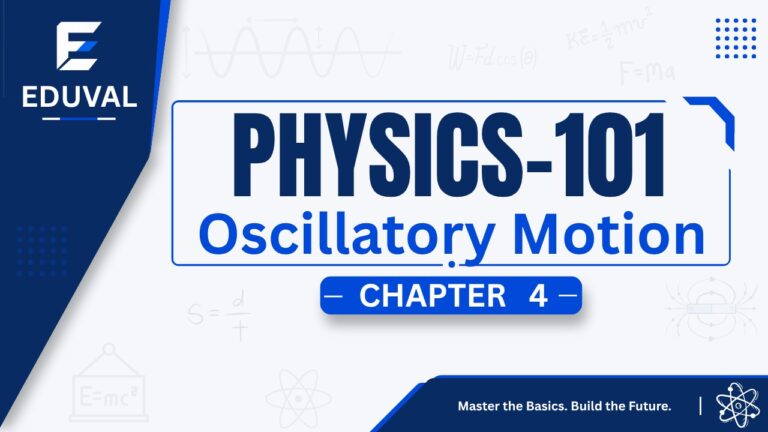 Physics 101 – Chapter 4 | Oscillatory Motion